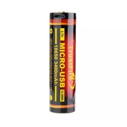 Trustfire 18650 USB 3400mAh - Genopladelig batteri